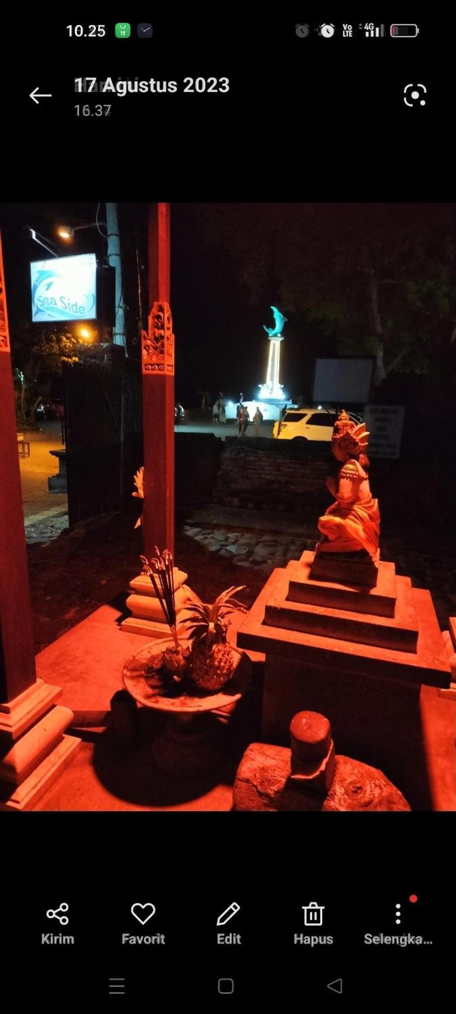 娜湾海滨别墅酒店 罗威那 外观 照片